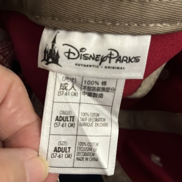DISNEY PARKS‎ Disneyland Resorts Baseball Hat Cap Unisex OS Adjustable Vintage - Picture 7 of 7